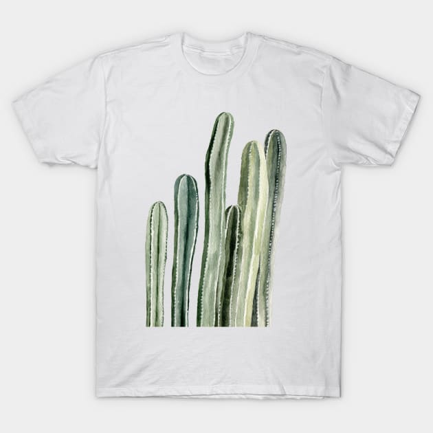 Tall Cacti T-Shirt by ShealeenLouise